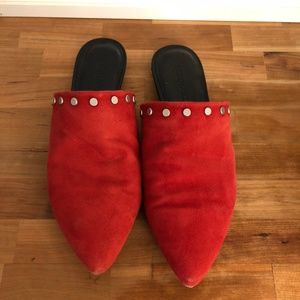 Bernardo Studded Slide Mules